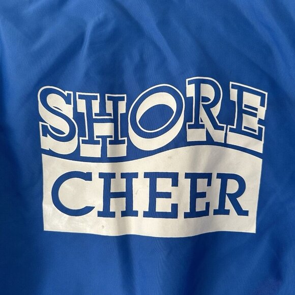 Vintage Shore Regional High School 1990s Cheerleading Bomber Jacket Y2k MINT - Picture 2 of 14